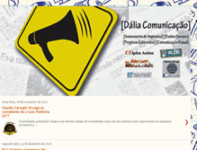 Tablet Screenshot of daliacomunicacao.com.br